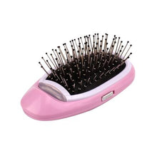 Load image into Gallery viewer, Anti Frizz Brush Magic Electric Ionic Hair Brush Head Massage Scalp Comb Anti Static Smooth Portable Negative Ion Hair Styler